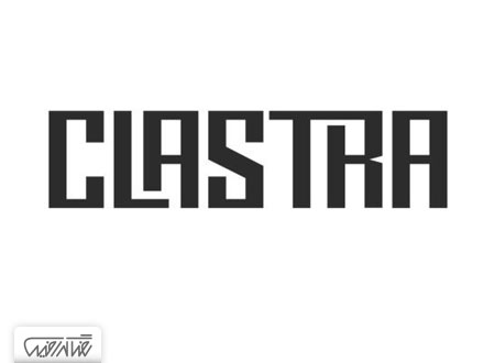 فونت انگلیسی رباتیک - Clastra Font